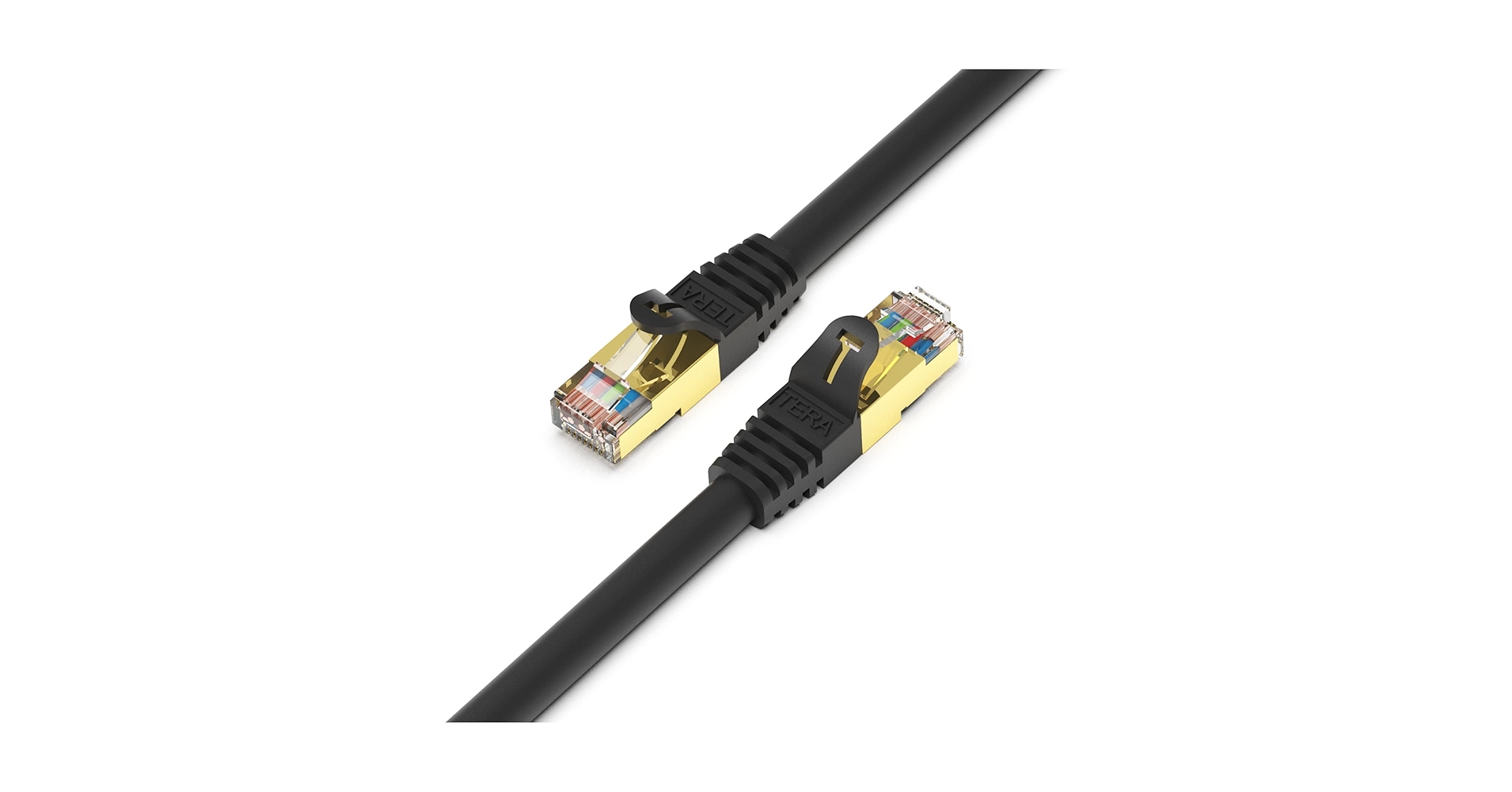 L A Nケーブル Cat6 LANケーブル(フラット) - LD-GF2/BU7